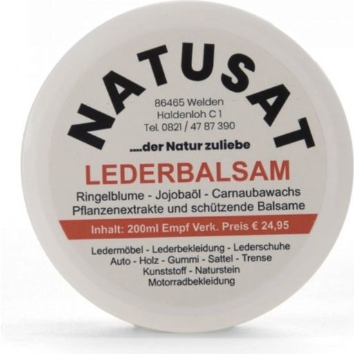 NATUSAT Leather Care Balm - 200 ml