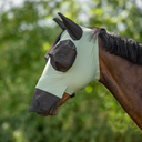 BUSSE TWIN FIT FLEXI PLUS Fly Mask, Olive - Cob