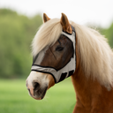 BUSSE FLY GUARD FREE Fly Mask, Light Grey - Full-XL