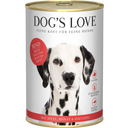 Dog's Love Wet Dog Food - BEEF, for Adults - 400 g