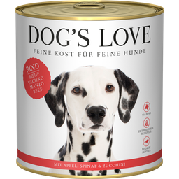 Dog's Love Wet Dog Food - BEEF, for Adults - 800 g