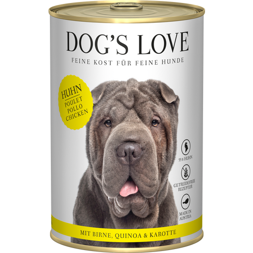 Dog's Love Hunde Nassfutter ADULT HUHN - 400 g
