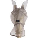 Classic Fly Mask with Ears and Nose Beige - Full/WB