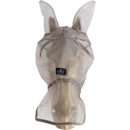 Classic Fly Mask with Ears and Nose, Beige