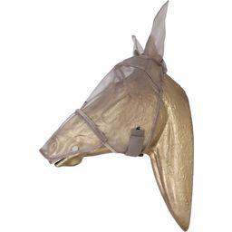 Classic Fly Mask with Ears and Nose, Beige - Full/WB