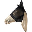 Kentucky Horsewear Classic Fly Mask with Ears, Black - Full/WB