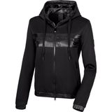PIKEUR Athleisure Tech-Fleece kabát, Black