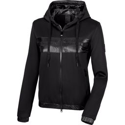 PIKEUR Athleisure Tech-Fleece kabát, Black - 36