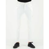 Moške jahalne hlače ESGabriel Competition Grip Connect Full, White