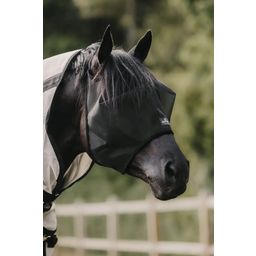 Kentucky Horsewear Classic légymaszk fül nélkül, fekete - Full/WB