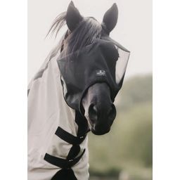 Kentucky Horsewear Classic Fly Mask without Ears, Black - Full/WB