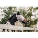 Kentucky Horsewear Fliegenmaske Classic ohne Ohren beige - Full/WB