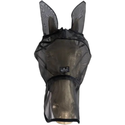 Classic Fly Mask with Ears and Nose, Black