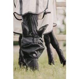 Classic Fly Mask with Ears and Nose Black - Full/WB