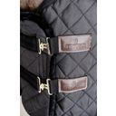 Quilted Chest Extender - Vegan Lambskin, Black - 2 Buckles - 1 Pc