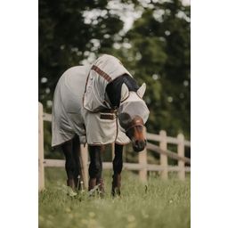 Kentucky Horsewear Mesh Vliegendeken Classic Zilver - 145 cm