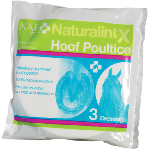 NAF NaturalintX Hoof Poulitice, 3 pz - EquusVitalis Italia