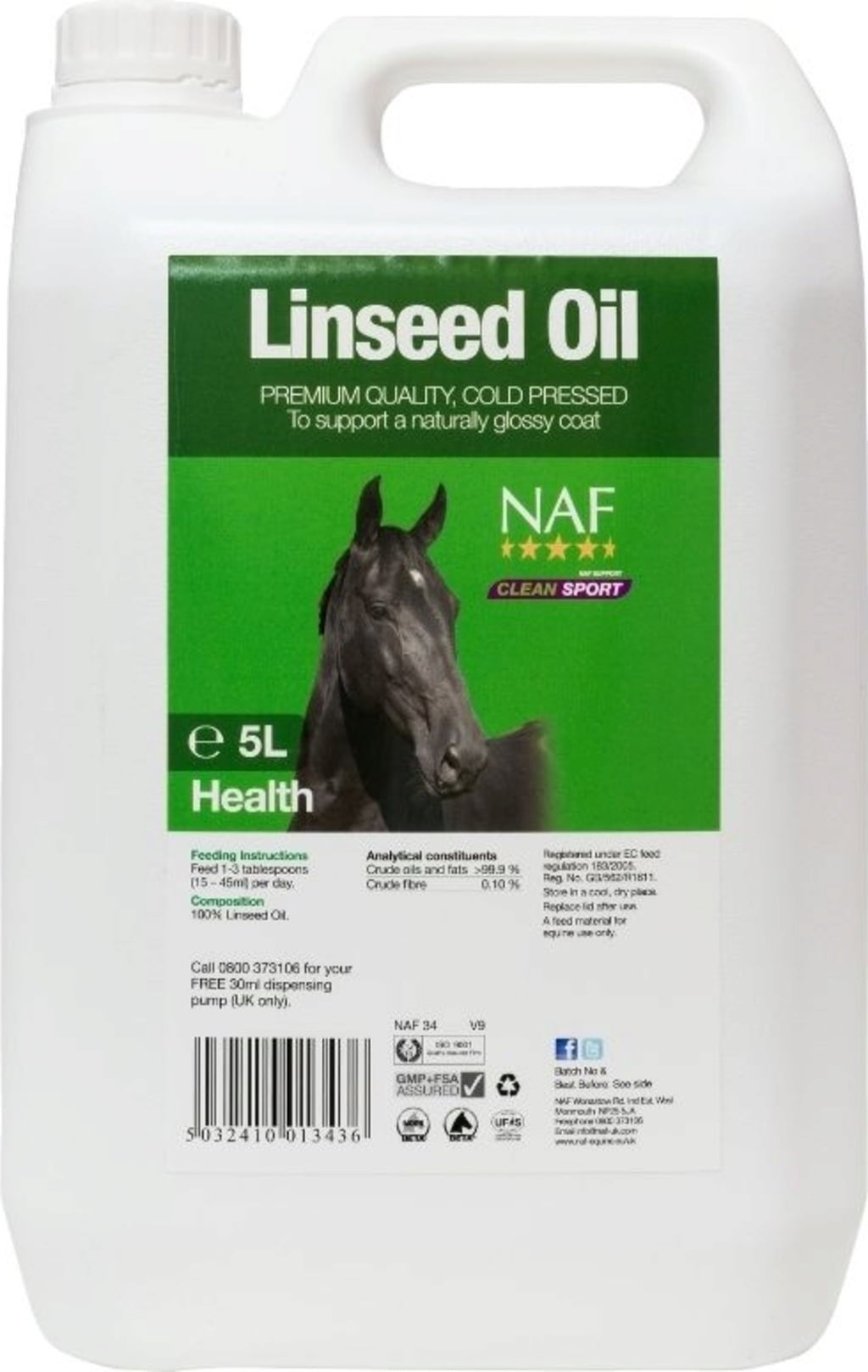 NAF Leinseed Oil - 5 l