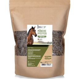 REAVET Whole Chasteberry Seeds for Horses - 1 kg