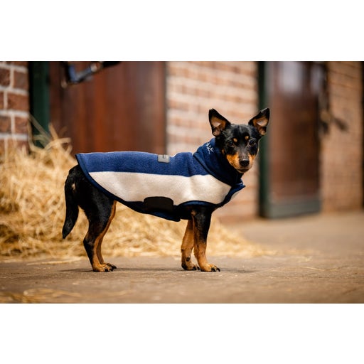 Horseware Ireland Hundemantel Signature Fleece "Whitney Navy" EquusVitalis