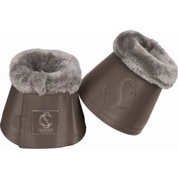 ESKADRON Bell Boots SOFTSLATE FAUXFUR, Deep Taupe - S