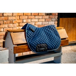 Springzadeldek Signature Volbloed/Warmbloed - Navy