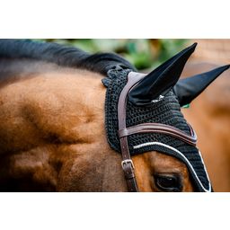 Horseware Ireland Signature fülvédő, Cob/Full - Black