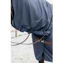 Turnout Rug Hurricane With Holes for Stirrups, Navy