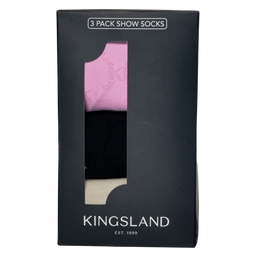 Kingsland KLJilly Showsocks, 3-Pack, One Size - 1 set