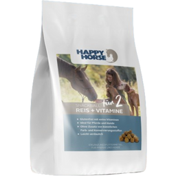 Happy Horse Snack per 2 - Riso + Vitamine - 6 kg