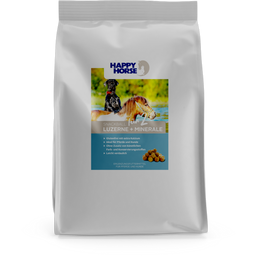 Happy Horse Snack per 2 - Erba medica + Minerali - 6 kg
