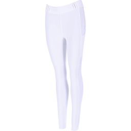 'New Pocket Riding Tights Style' Riding Leggings - Full Seat, Optical White - 38