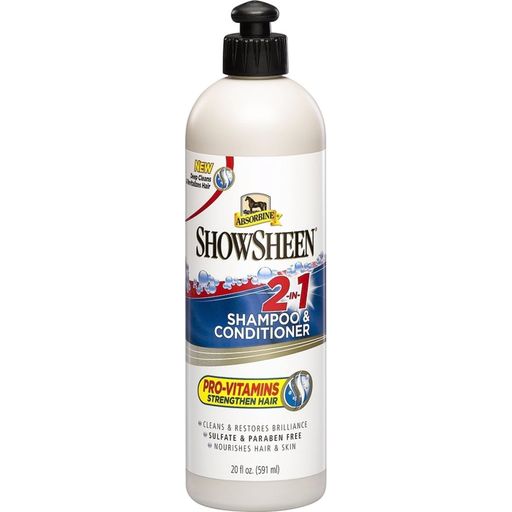 Absorbine ShowSheen 2in1 šampon in balzam