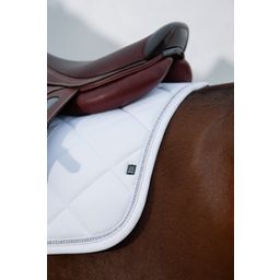 ESKADRON Saddle Cloth SPARKLE CRYSTAL, White - DL