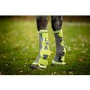 Horseware Ireland Fly Boot, Silver/Lime