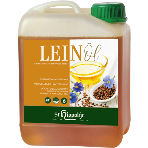 St.Hippolyt Lijnzaadolie - 2,50 l