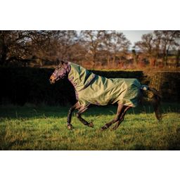 Amigo Hero Ripstop Plus Turnout Rug Lite 0g, Bramble/Winterberry - 140 cm