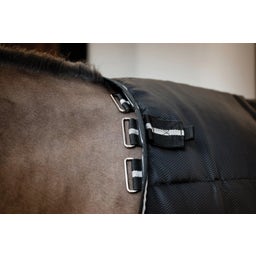 Horseware Easy-Layer Stable 100g, Black/Black & Silver - 140 cm