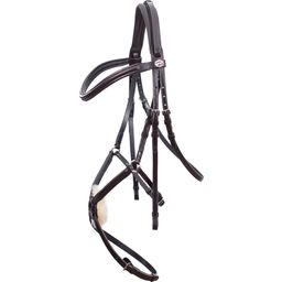 Schockemöhle Sports Bridle Auckland - Brown/Silver - Cob