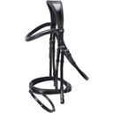 Schockemöhle Sports Bridle Monza F - Black/Cream/Silver