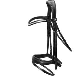 Schockemöhle Sports Bridle Charleston - Black/Silver - Cob