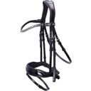 Schockemöhle Sports Bridle Siena - Black/Patent/Grey - Cob