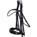 Double Bridle Milazzo - Black/Patent/Grey