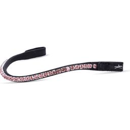 Schockemöhle Sports Browband Siena - Black/Light Pink - Cob