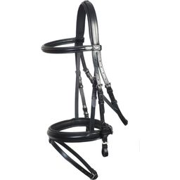 Schockemöhle Sports Bridle Bremen - Black/Silver