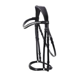 Schockemöhle Sports Pisa Träns black/silver - Cob