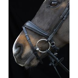 Schockemöhle Sports Bridle Charleston - Black/Silver - Cob