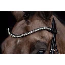 Schockemöhle Sports Bridle Siena - Black/Patent/Grey - Cob