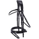 Schockemöhle Sports Bridle Malaga - Black/Grey/Silver