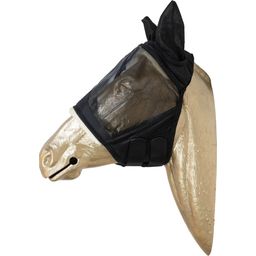 Kentucky Horsewear Fly Mask Skin Friendly with Ears, Black